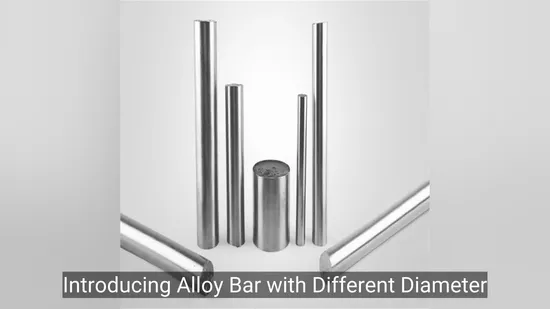 High Strength ASME Sb348 Diameter 10mm 15mm Ta5 Gr5 Titanium Alloy Bar 
